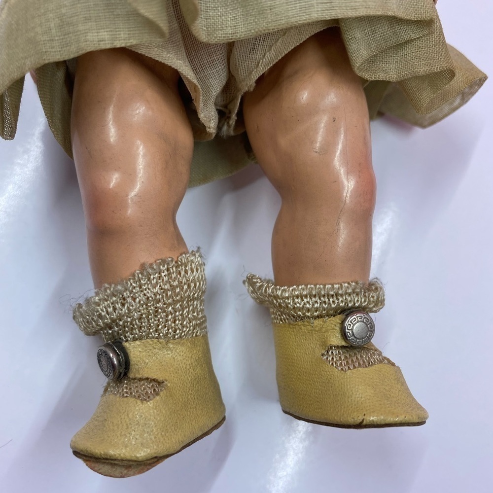 VINTAGE~1936 COMPOSITION MADAME ALEXANDER~’YVONNE’ DIONNE QUINTUPLET DOLL~BR - Picture 8 of 8